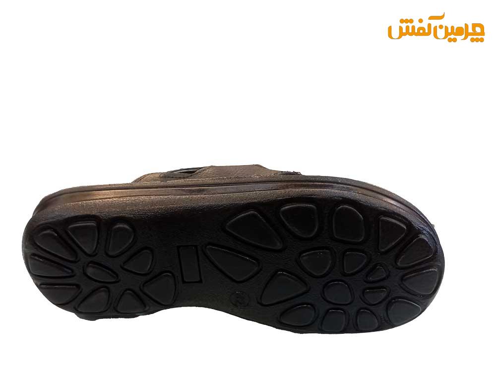 صندل تمام چرم مردانه مدل پیشگام کد 23712 + رنگبندی