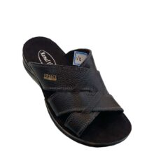 صندل تمام چرم مردانه کمال مدل VERSACE کد 23706