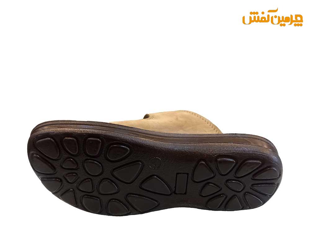 صندل تمام چرم مردانه کمال+رنگبندی کد 23708