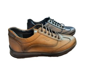 کفش تمام چرم اسپرت مردانه رخشی مدل اکو ( ecco ) کد 20377