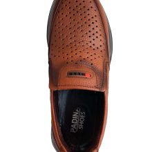 کفش تمام چرم تابستانی مردانه مدل پادینا کد 17643