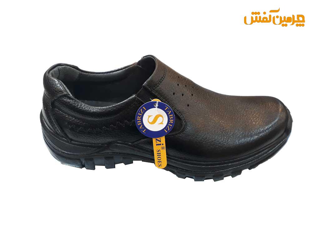 کفش تمام چرم مردانه آتاپا مدل کلارک (Clarks) بدون بند کد 22778