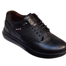 کفش تمام چرم اسپرت مردانه اکو مدل Clarks بندی کد 22571