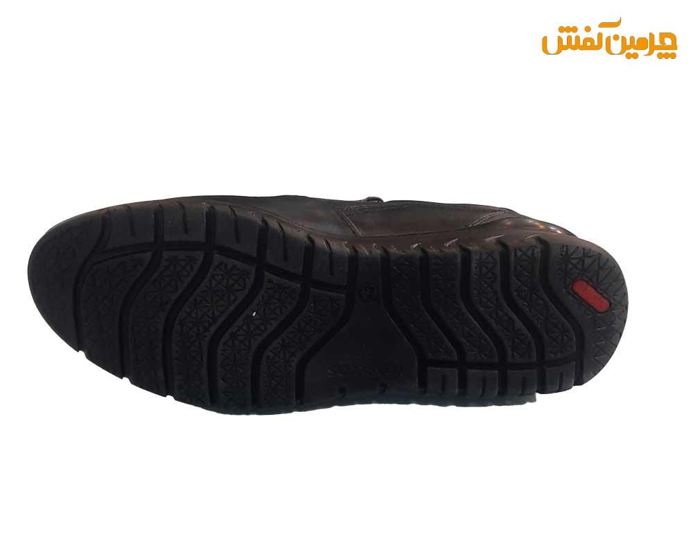 کفش تمام چرم مردانه صمصام اداری و روزمره کد 23221