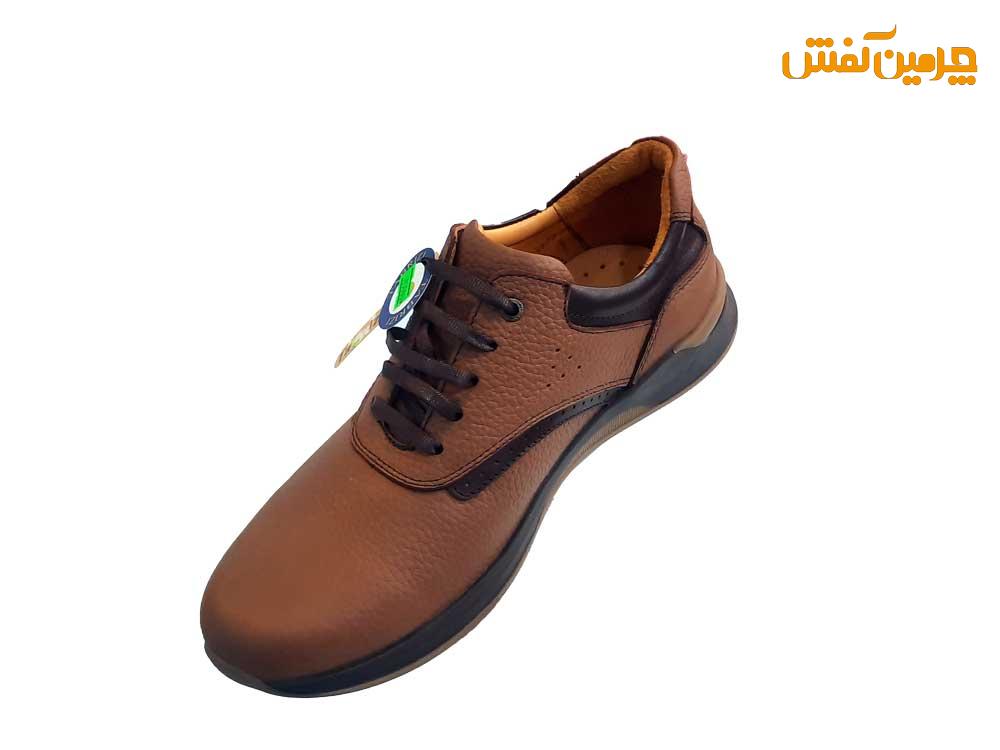 کفش تمام چرم مردانه لوکس پا (Lu) بندی کد 23519