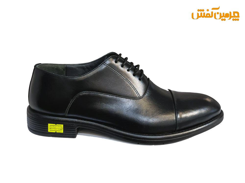 کفش تمام چرم مردانه مجلسی توسکا (TUSKA) کد 22468