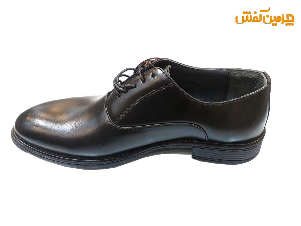 کفش تمام چرم مردانه مجلسی توسکا (TUSKA) کد 22802