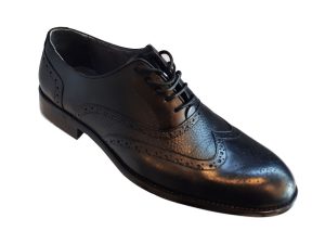 کفش تمام چرم مردانه مجلسی رخشی مدل هشترک بندی کد 7243