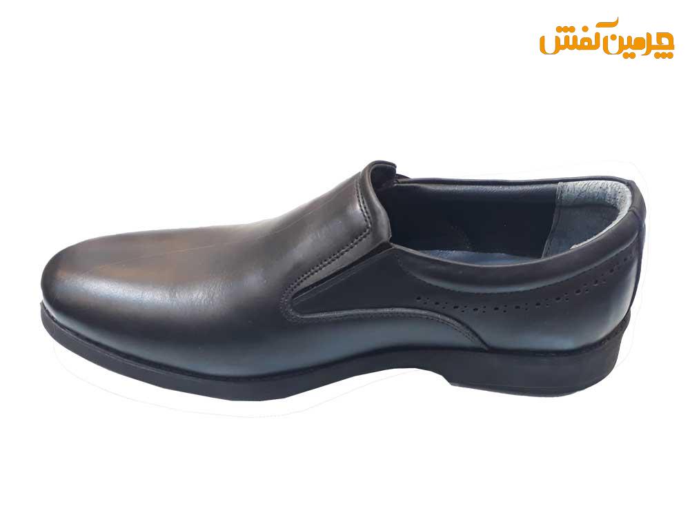 کفش تمام چرم مردانه مجلسی کلارک Clarks بدون بند کد 22817