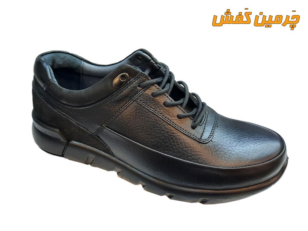 کفش تمام چرم مردانه مدل صمصام Samsam بندی کد 20592