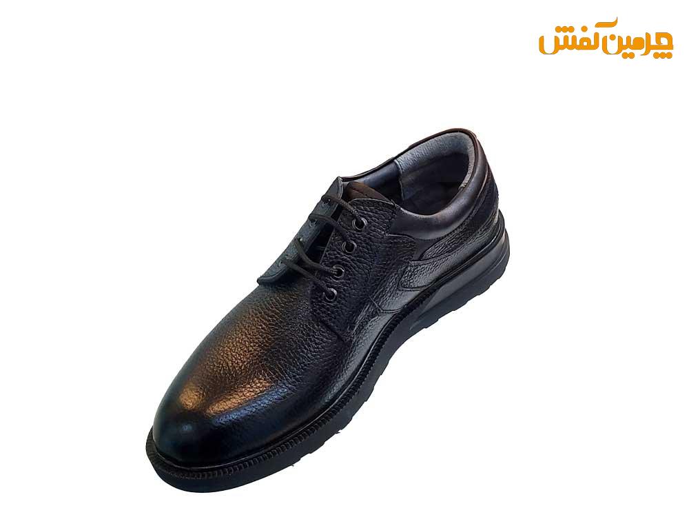 کفش تمام چرم مردانه پاشیک (PASHIK) بدون بند