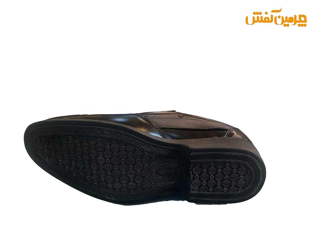 کفش تمام چرم مردانه پاشیک (PASHIK) بدون بند کد 23567