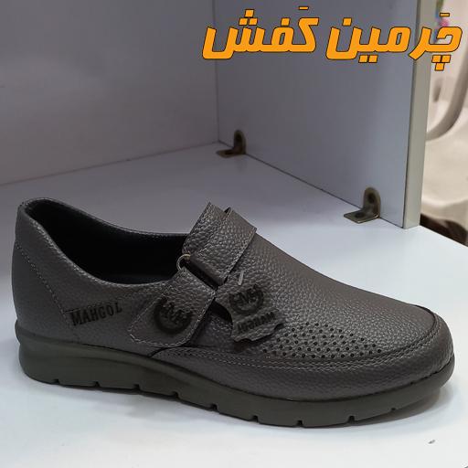 کفش چرم زنانه طبی مهگل