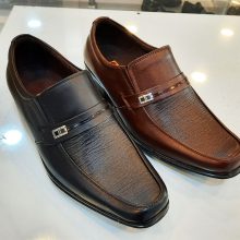 کفش چرم مردانه ثابت Sabet زیره پی یو بدون بند 21038 + رنگبندی