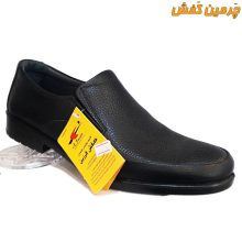 کفش چرم مردانه فرزین بدون بند
