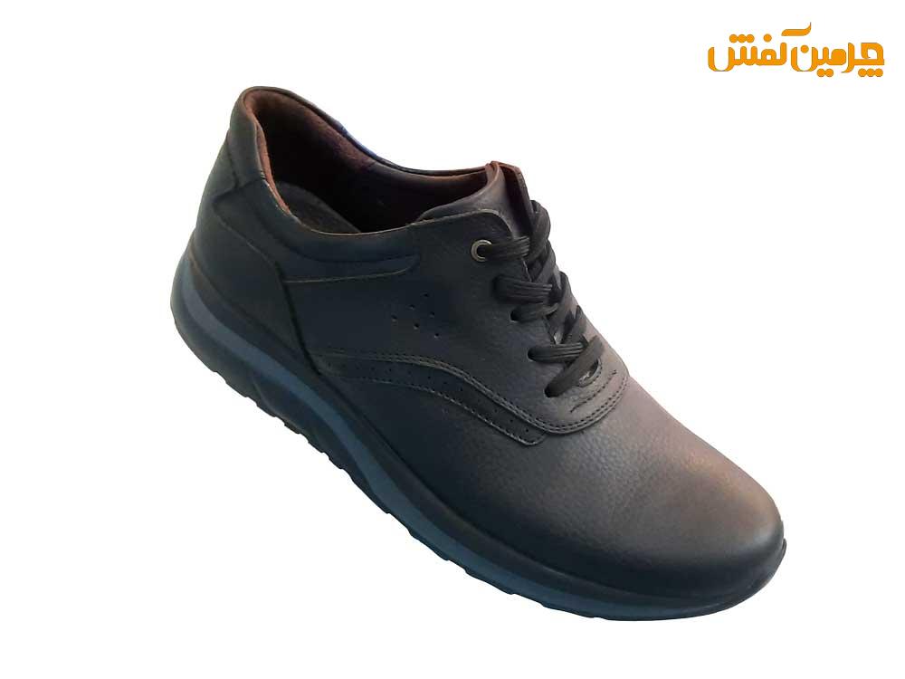 کفش چرم مردانه لوکس پا بند دار کد 23445