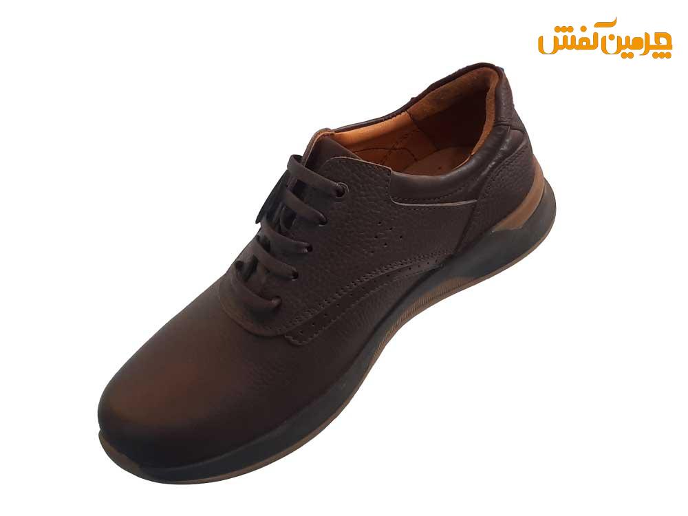 کفش چرم مردانه لوکس پا بند دار کد 23451