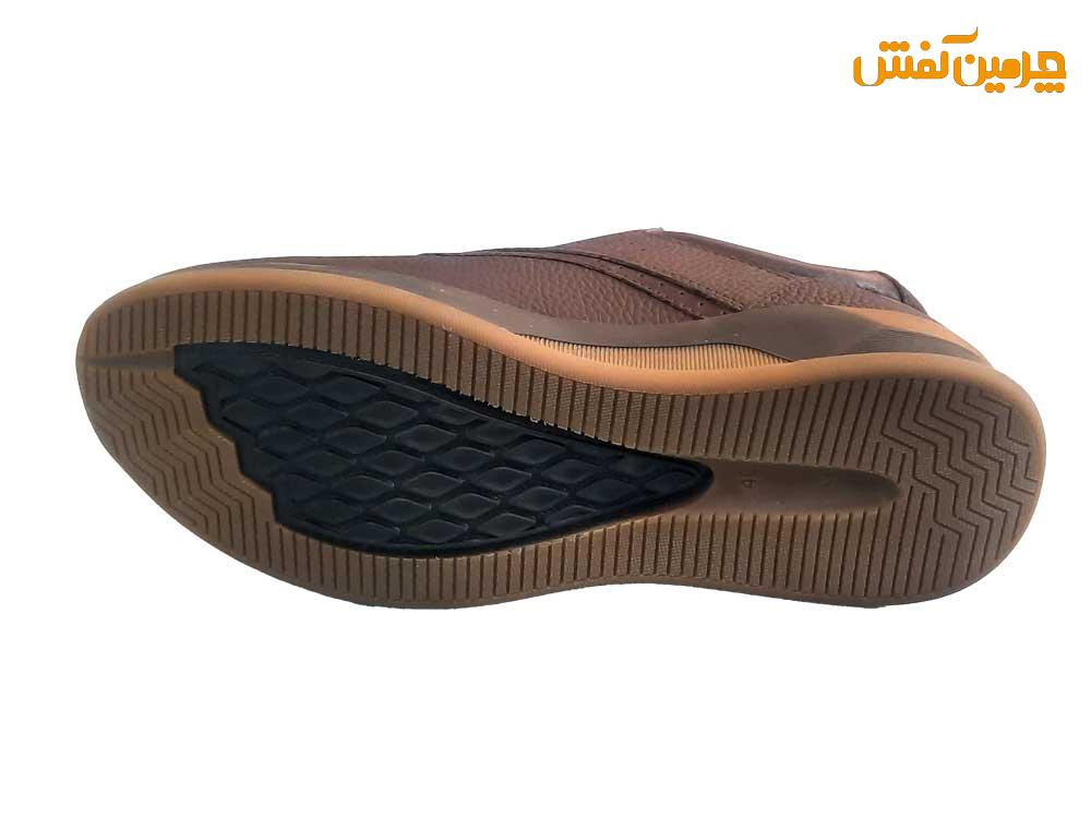 کفش چرم مردانه لوکس پا بند دار کد 23451