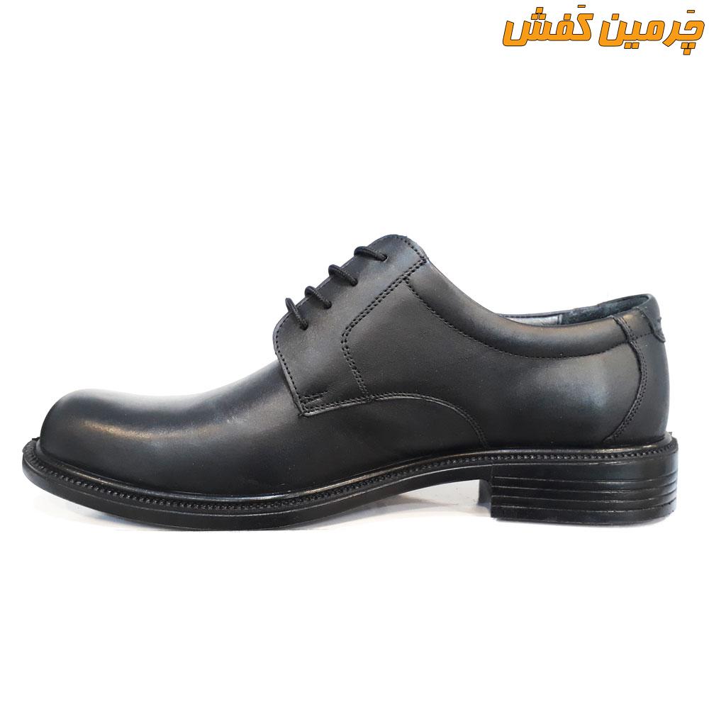 کفش چرم مردانه مجلسی فرزین