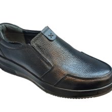 کفش چرم مردانه گلچین Golchin بدون بند کد 20571 + رنگبندی